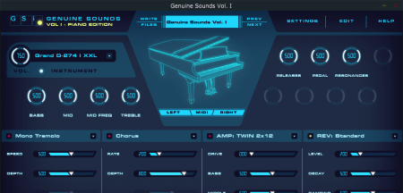 GSi Genuine Sounds Vol.I Piano Edition v1.0.2 WiN